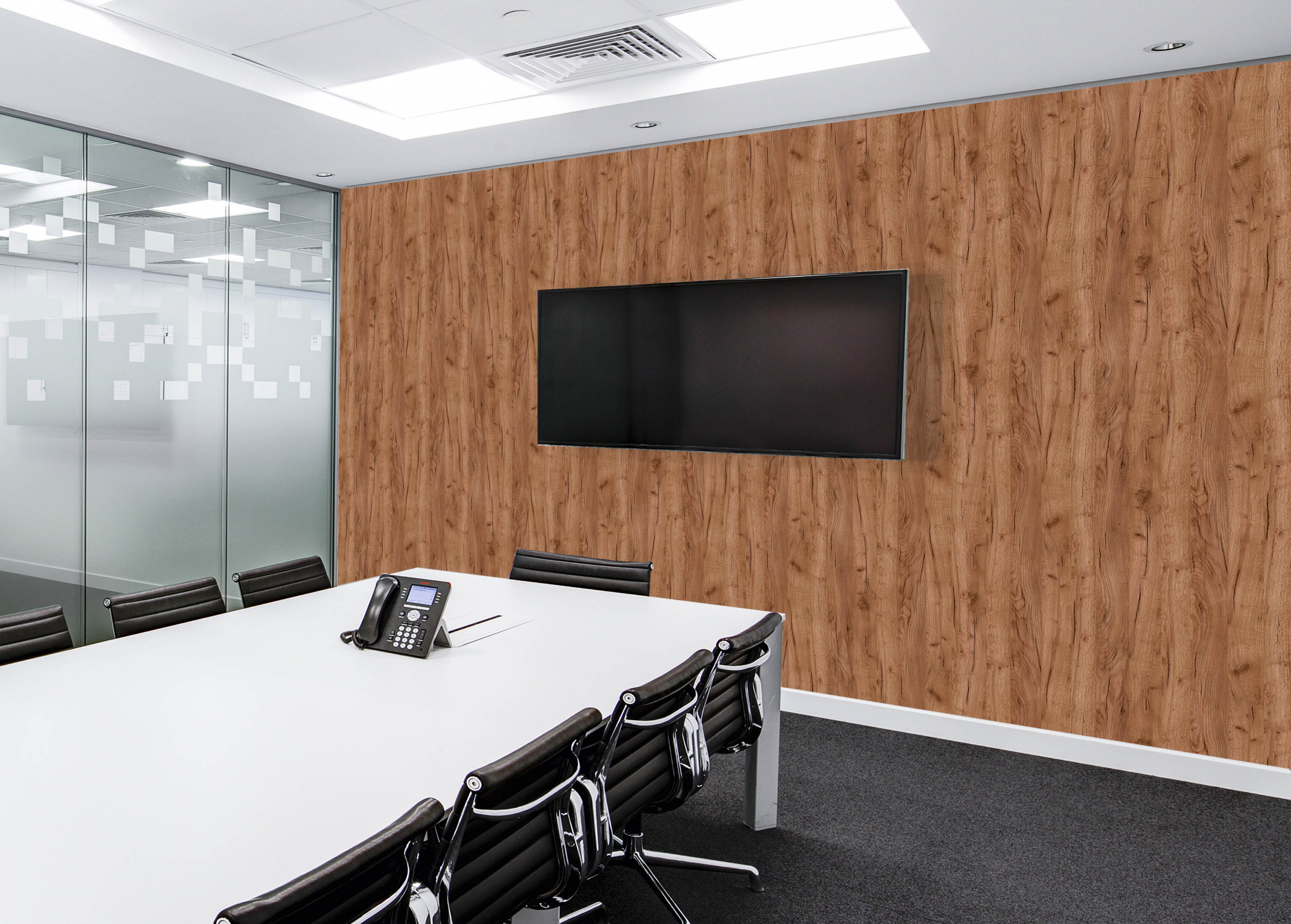 Drinnen, Innenarchitektur, Paneele aus Holz, Besprechungsraum, Handtasche