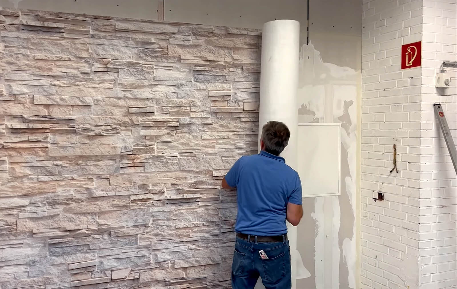 Innenarchitektur, Renovierungsarbeiten, Erwachsener, Mann, Person